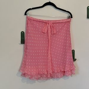 Bluemarine silk mini skirt